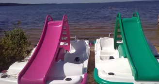 pedalo plage