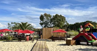 Snack au Bord de l'O parasols